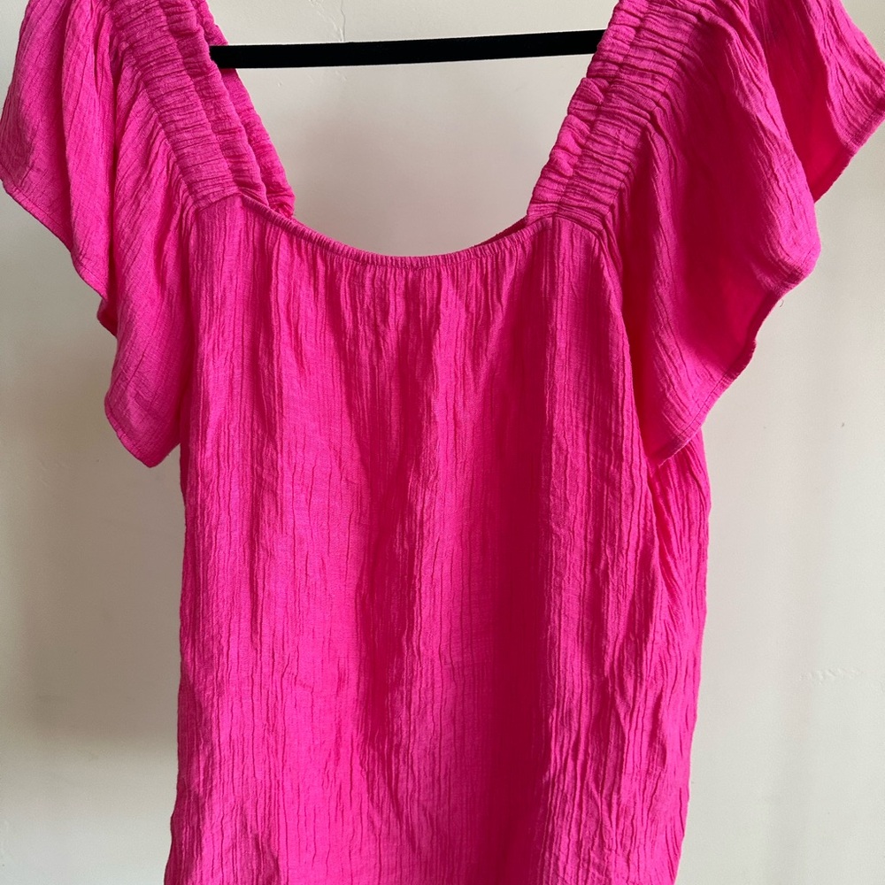 Women's Pink Top - Picture 3 of 3